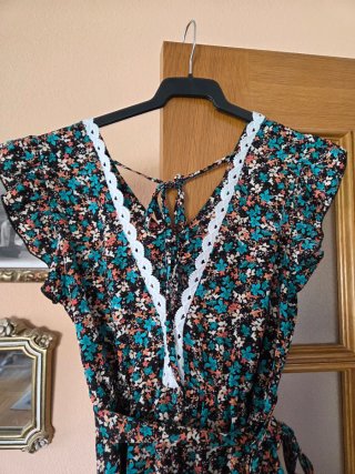 Vestido estampado floral