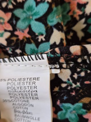 Vestido estampado floral