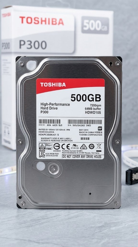 TOSHIBA RED P300 500B 3.5” – ALTO RENDIMIENTO