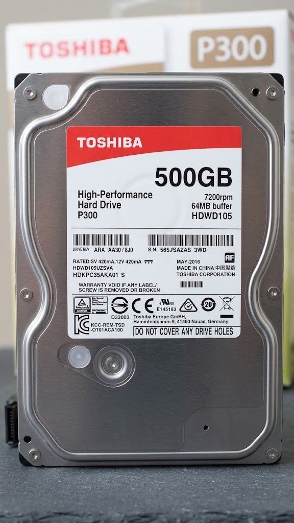 TOSHIBA RED P300 500B 3.5” – ALTO RENDIMIENTO