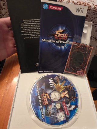 Juego Wii Yu-Gi-Oh! 5D's Master of the Cards + 3 C