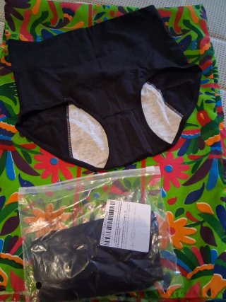 Lote de 2 Bragas menstruales protección extra