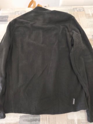 Chaqueta polar Quechua Hombre Negra