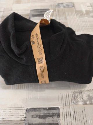 Chaqueta polar Quechua Hombre Negra