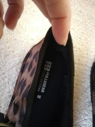 Manoletinas Pull&Bear Animal Print NUEVO 39