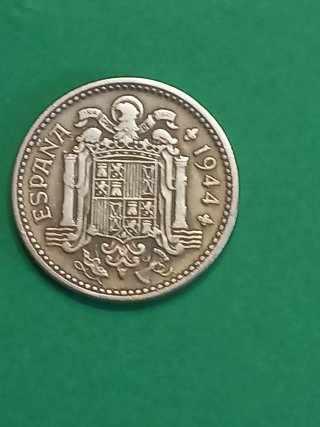 Moneda 1 Peseta 1944
