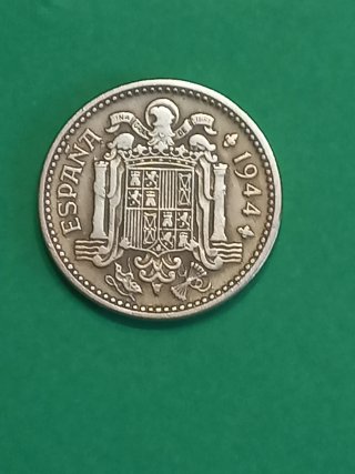Moneda 1 Peseta 1944
