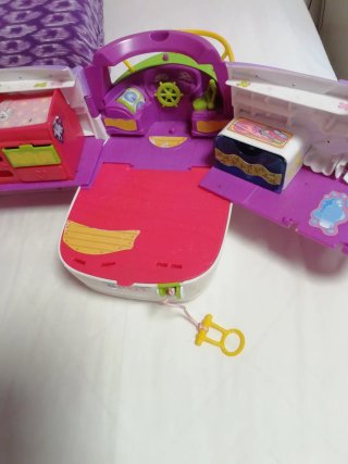 Yate Pinypon Morado y Verde