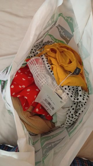 Lote de 8 prendas de ropa mujer entre tiempo