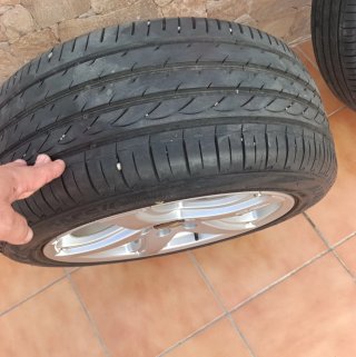Llantas OZ 17" 5x100 225/45ZR17 VW Audi Seat Skoda
