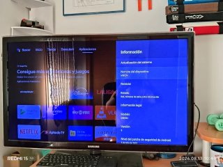 TV Samsung 40 + Xiaomi MiBox4