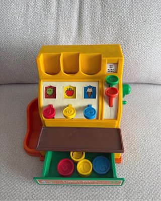 Caja Registradora Fisher Price Antigua