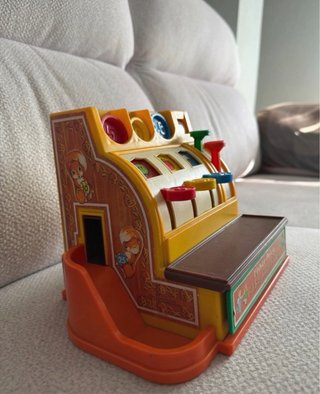 Caja Registradora Fisher Price Antigua
