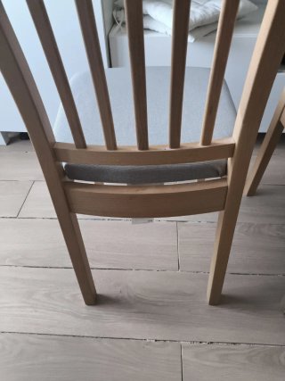 Sillas IKEA EKEDALEN madera beige (3uds)