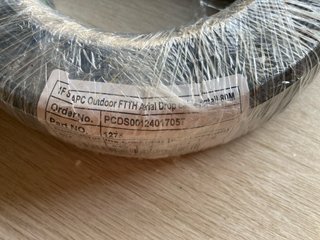 Cable Fibra Óptica FTTH Exterior 80m