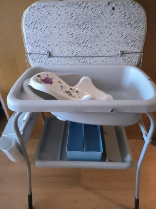 Bañera bebé Chicco con cambiador