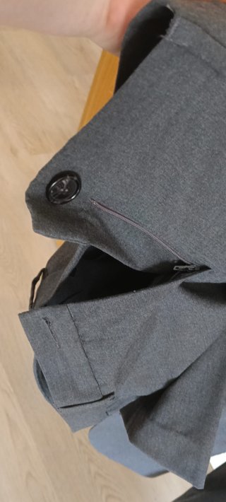Traje de pantalón Benetton gris
