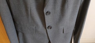 Traje de pantalón Benetton gris