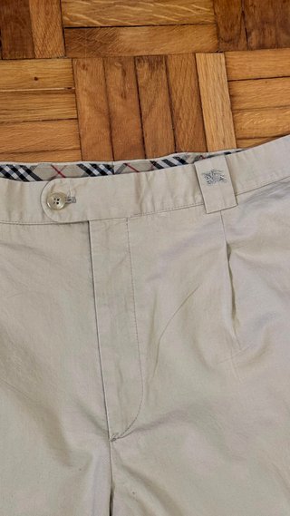 Pantalón Chino Burberry Beige Hombre Talla M
