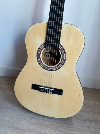 Guitarra Clásica 3/4 Zurdos + Funda + Afinador