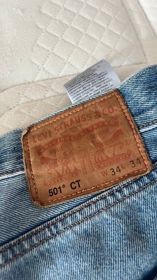 Vaqueros Levi's 501 CT Talla 34