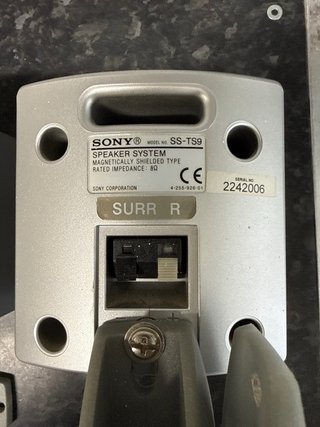 Altavoces Sony.Modelo SS-TS9.Sonido espectacular