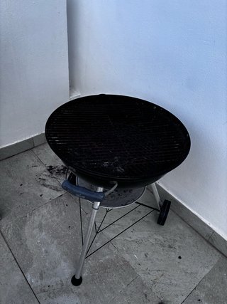 Barbacoa Weber Negra/Plateada