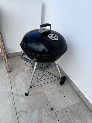 Barbacoa Weber Negra/Plateada