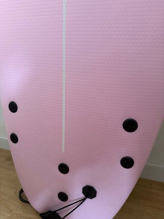 Tabla de surf rosa
