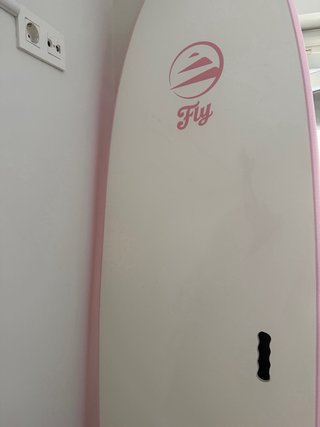 Tabla de surf rosa