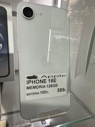 iPhone 16e 128GB Blanco
