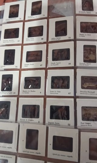 Colección 700 Diapositivas Obras de Arte