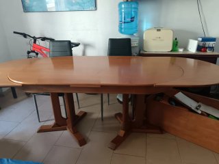 Mesa comedor extensible madera se regala