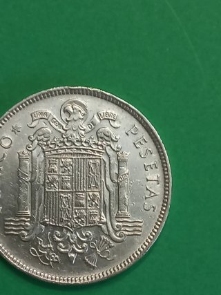 Moneda 5 Pesetas 1949 estrella 50