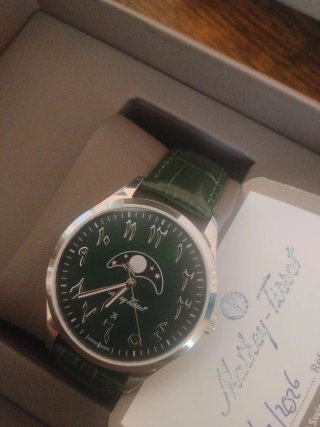 Reloj Tissot Nuevo Esfera Verde con caja