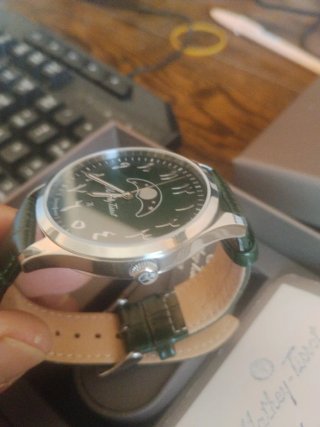 Reloj Tissot Nuevo Esfera Verde con caja
