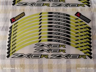 Pegatinas para llantas ZX-6R Ninja