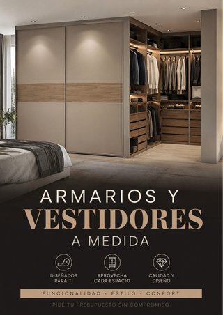 Armarios y vestidores a medida