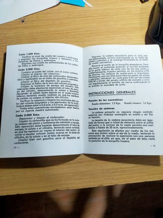 Manual OSSA 125 B