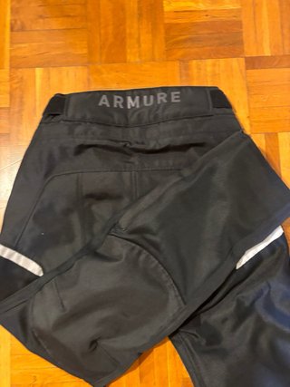Armure Juno v2 Pantalones Moto Vented Negros Corto