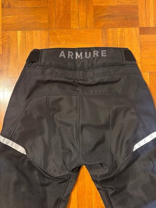 Armure Juno v2 Pantalones Moto Vented Negros Corto