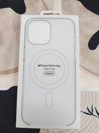 Funda iPhone 16 Pro Max Transparente MagSafe