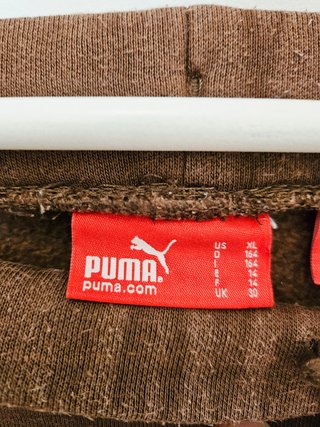 Puma Brown Jogging Pants Sweatpants Size 13-14 Yea
