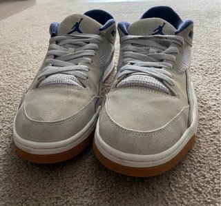 Nike Jordan Zapatillas Beige y Azul Talla 47,5
