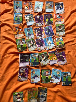 Colección Cartas Futbol Inazuma Eleven