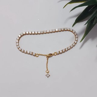 Pulsera Pandora Talla 18 Oro y Plata