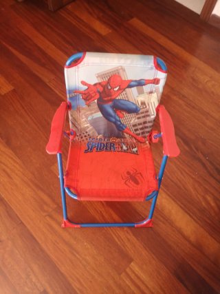 Silla Infantil Playa Spiderman para los más peques