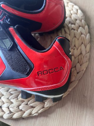 Botines de Spinning Rojos y Negros