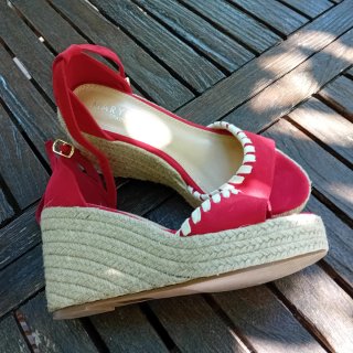 Sandalias Marypaz Rojas Talla 38