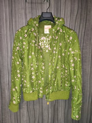 Chaqueta xdye apparel floral talla M